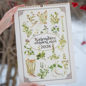 Kalendarz zbioru ziół 2026 format A3